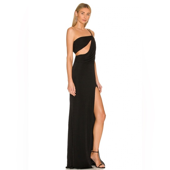 Katie May Amelia Black Gown - Picture 3 of 9